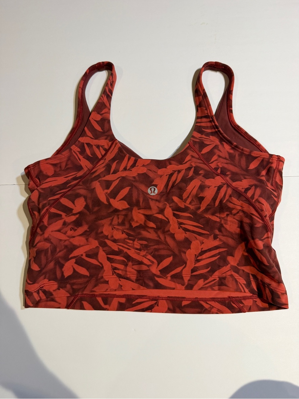 Lululemon Align Red Patterned Tank - Picture 2 of 5